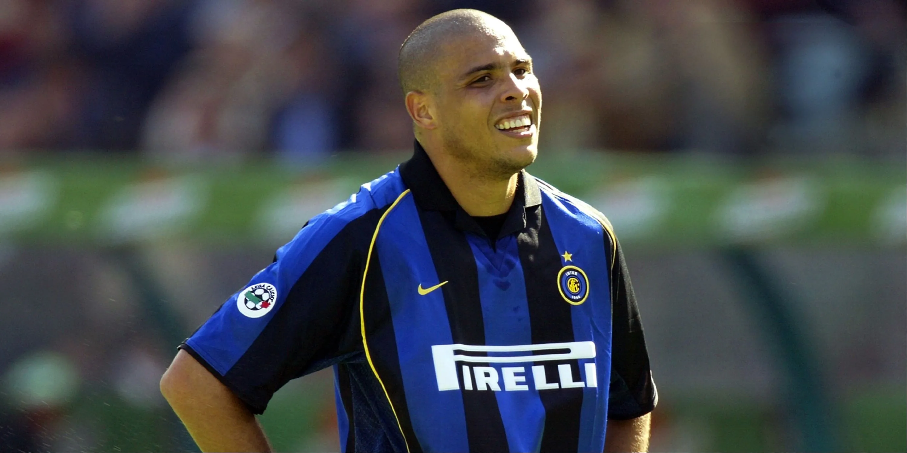 Các cầu thủ Inter Milan trong một trận đấu mùa giải 2001/02 Serie A