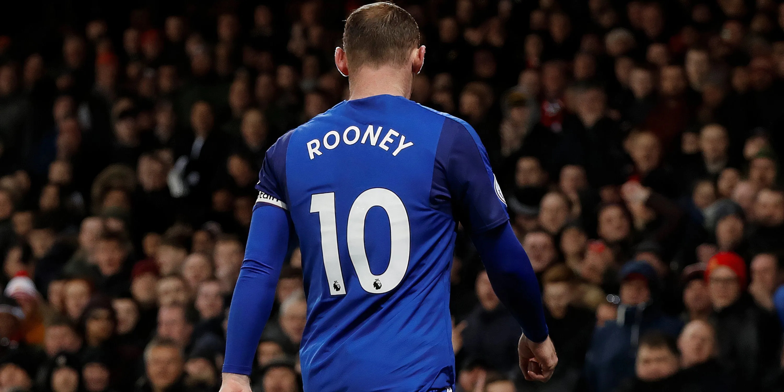 Wayne Rooney khoác áo số 10 tại Everton