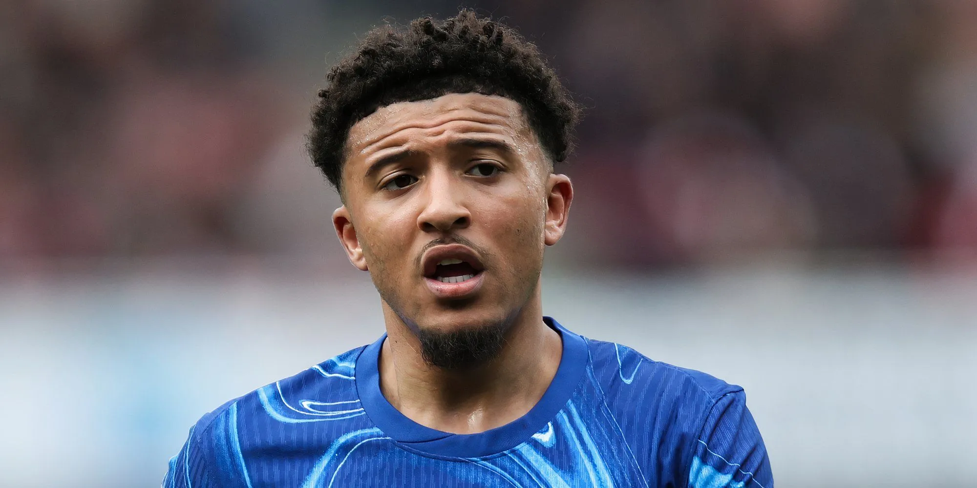 Jadon Sancho trong màu áo Chelsea trước khi trở lại Manchester United