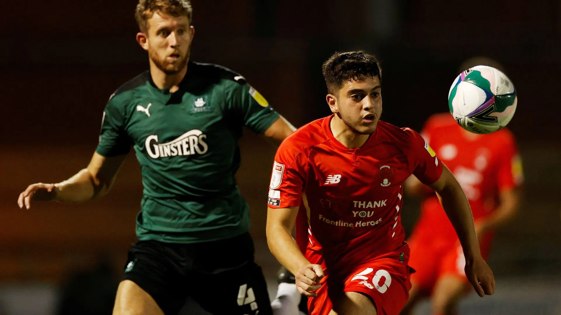 Ruel Sotiriou trong màu áo Leyton Orient, nơi anh từng vô địch League Two