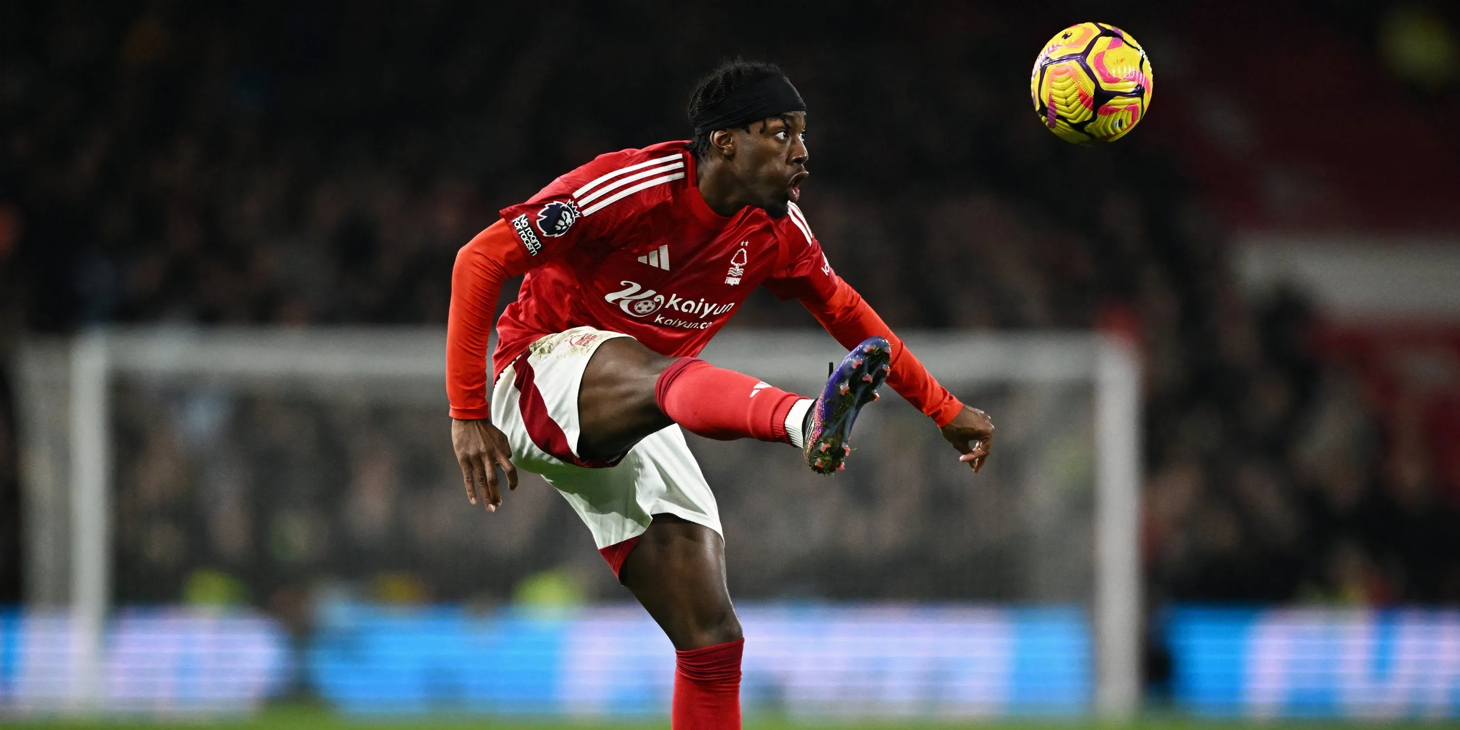 Anthony Elanga trong màu áo Nottingham Forest