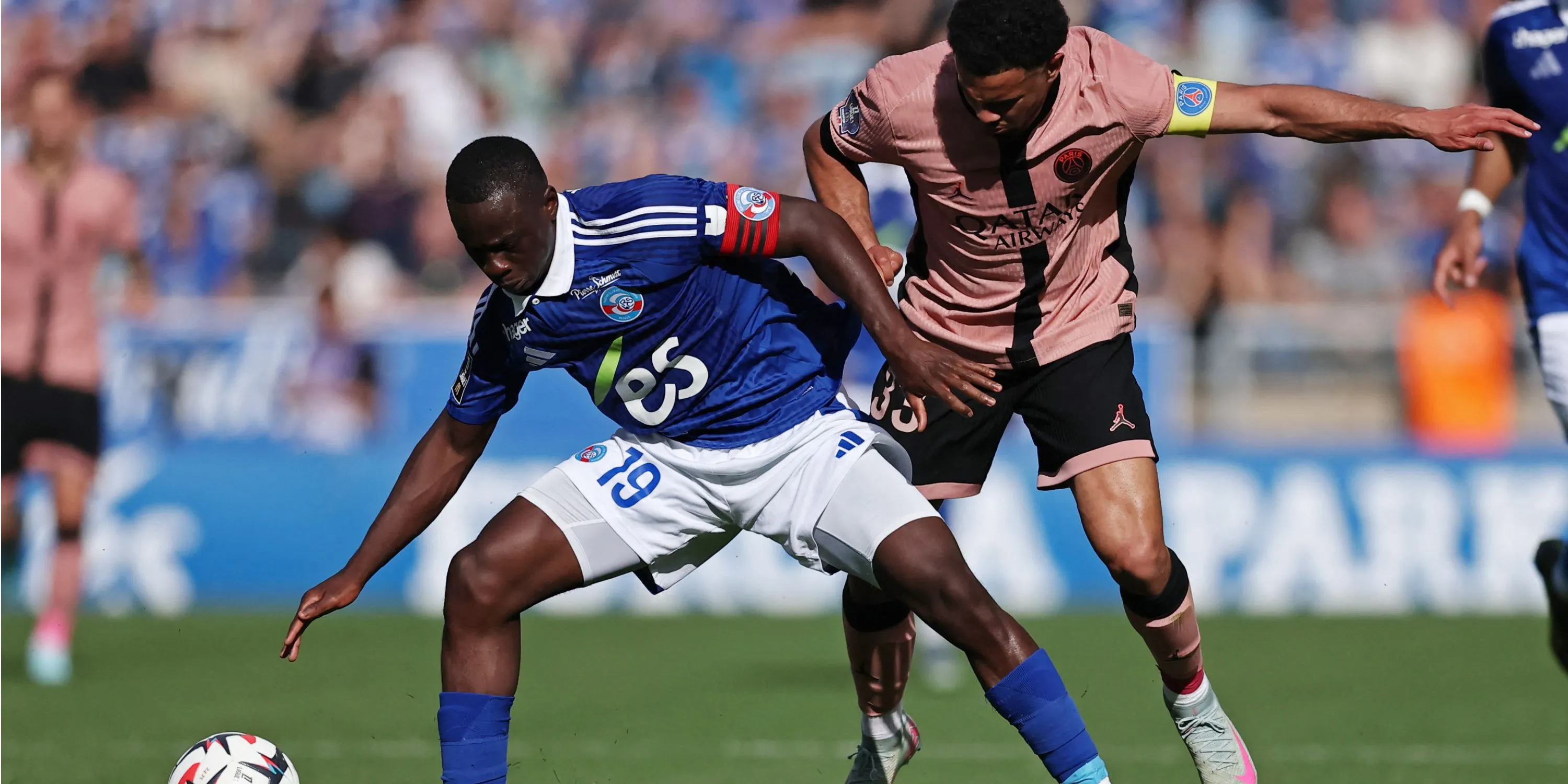 Strasbourg midfielder Habib Diarra