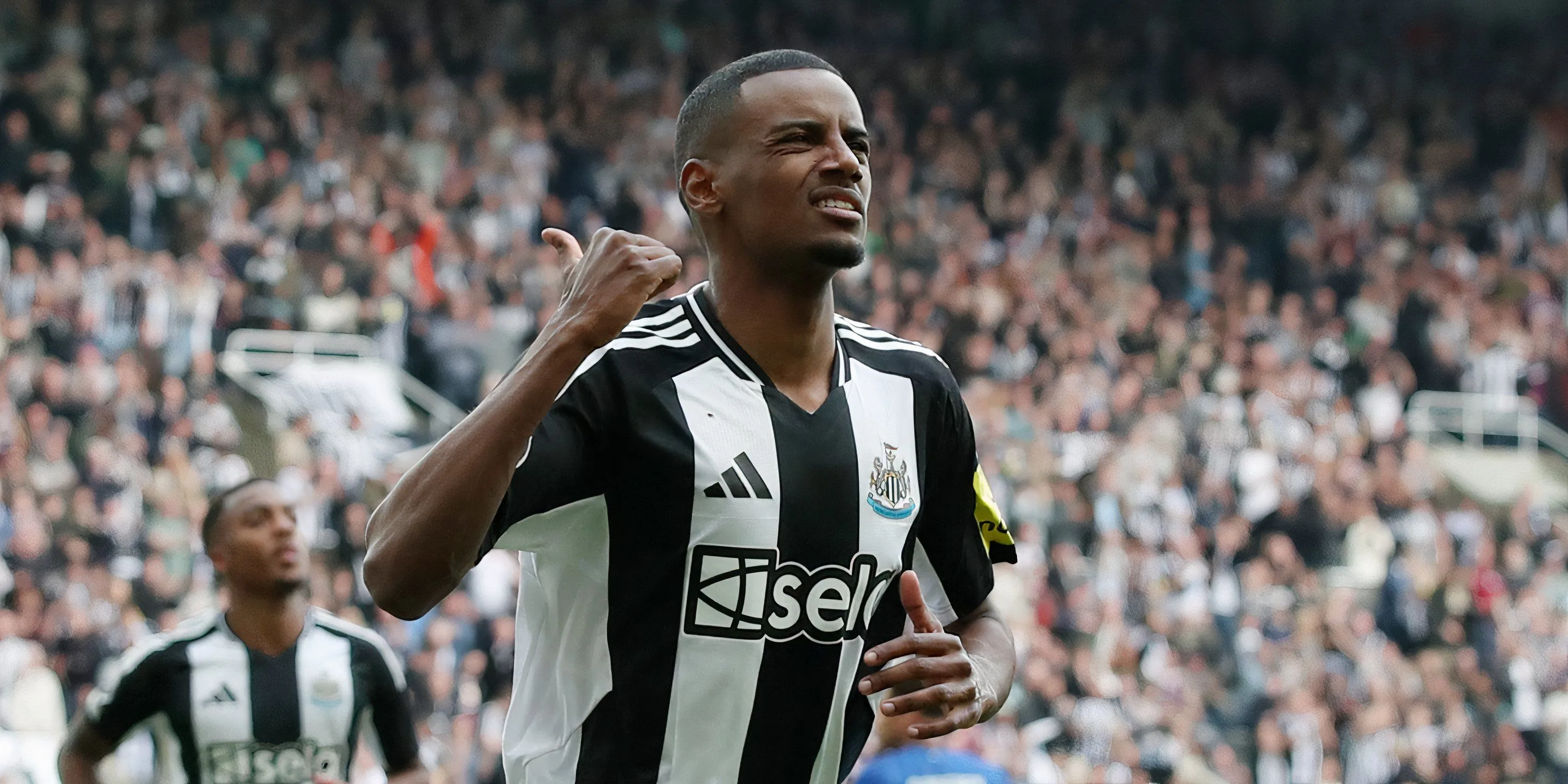 Tiền đạo Alexander Isak của Newcastle United