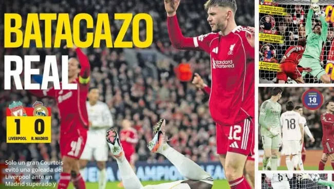 Báo chí Tây Ban Nha đánh giá thấp màn trình diễn của Real Madrid và Alexander-Arnold