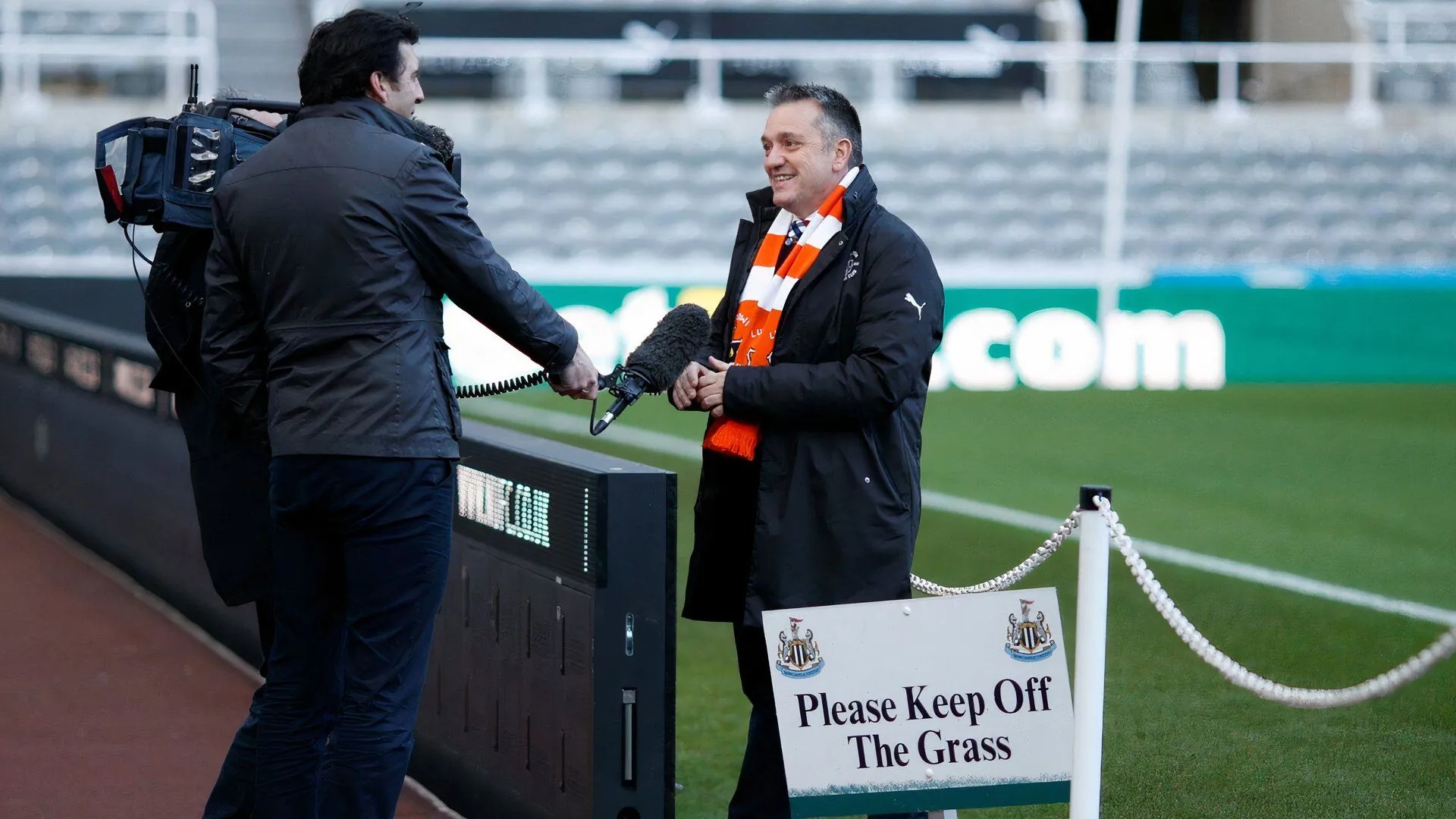 Giám đốc điều hành Gary Sweet của Luton Town tại một sự kiện