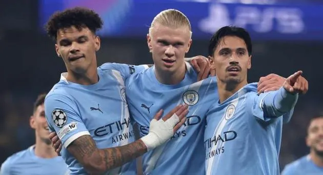 Haaland không thể ngăn cản khi ghi bàn cho Manchester City